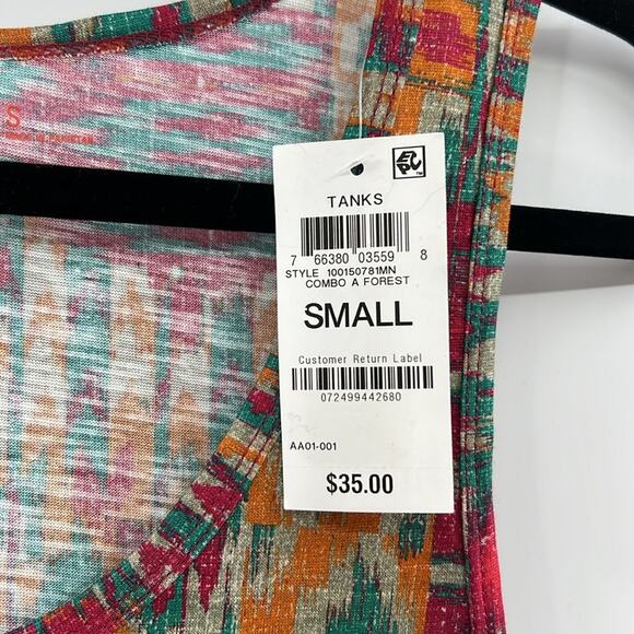 Sun + Stone Men's Combo Forest Print Tank Top - Small - New with tags - Picture 4 of 6